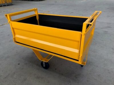 NZ Post Yellow Trolley New Sands Manufactured