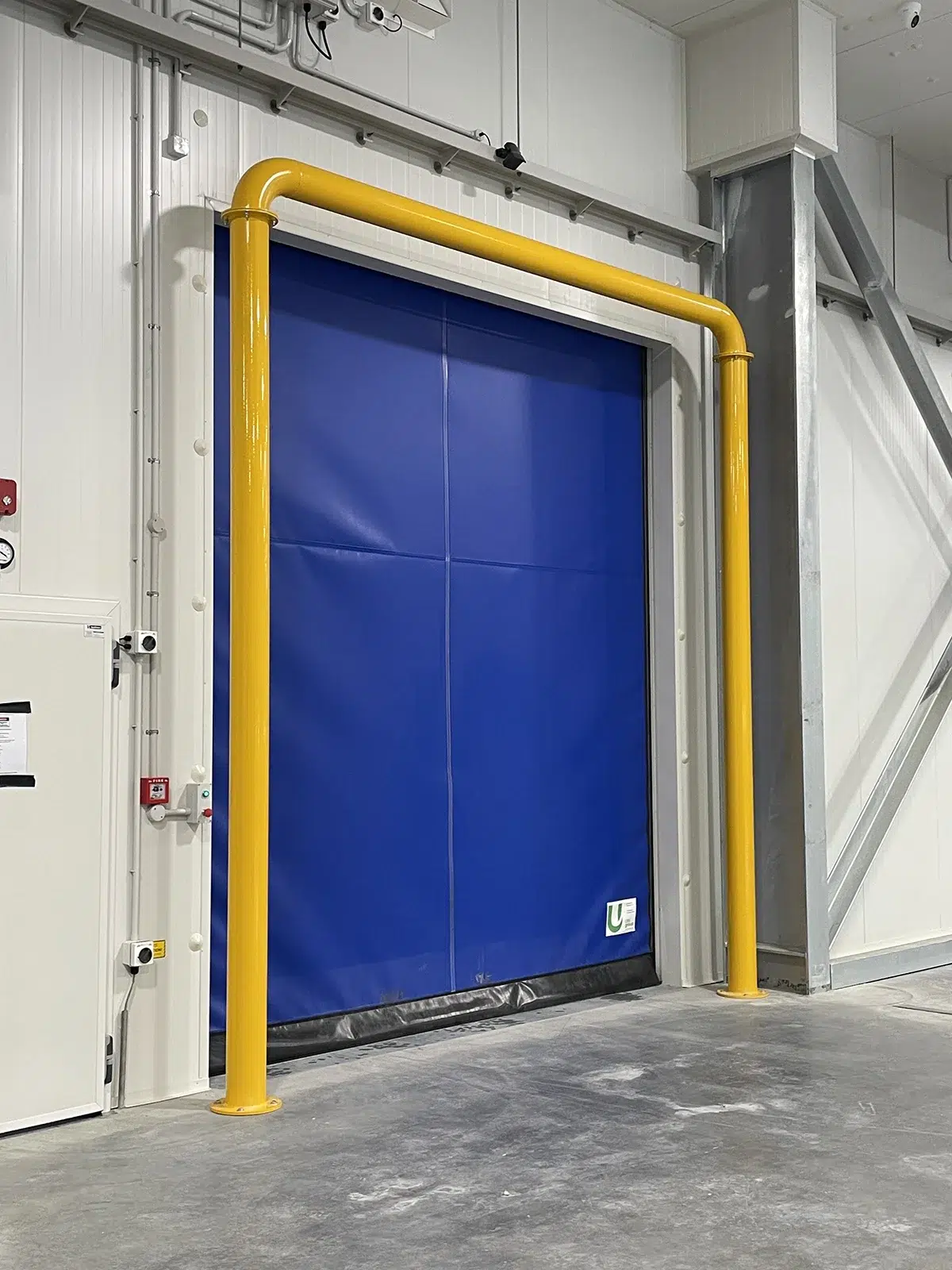 Door frame bollards 7 Full frame bollards