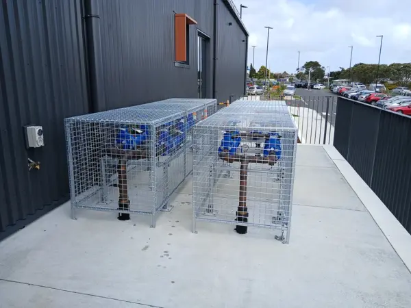 Backflow protection cages made in nz